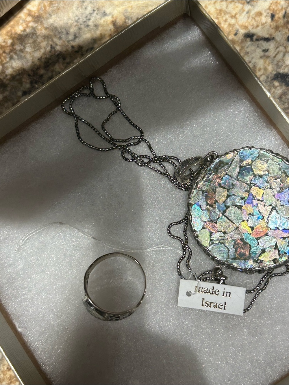 Ancient Roman glass necklace - Picture 13 of 15